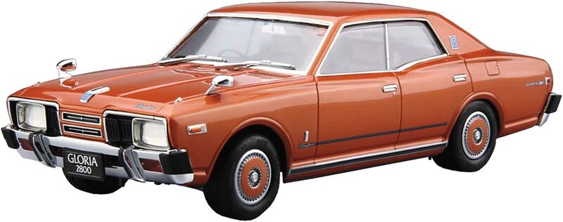 

Aoshima 1/24 Model Car #53 Nissan Cedric / Gloria 4HT 280E Brougham 1978