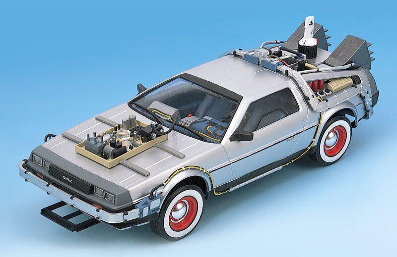 

Aoshima 1/24 Movie Mecha #BT3 DeLorean from Back to the Future Part III