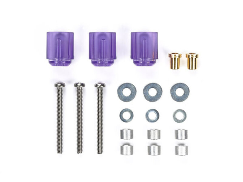 

Tamiya Mini 4WD GUP Hi-Mount Tube Stabilizer Set Clear Violet