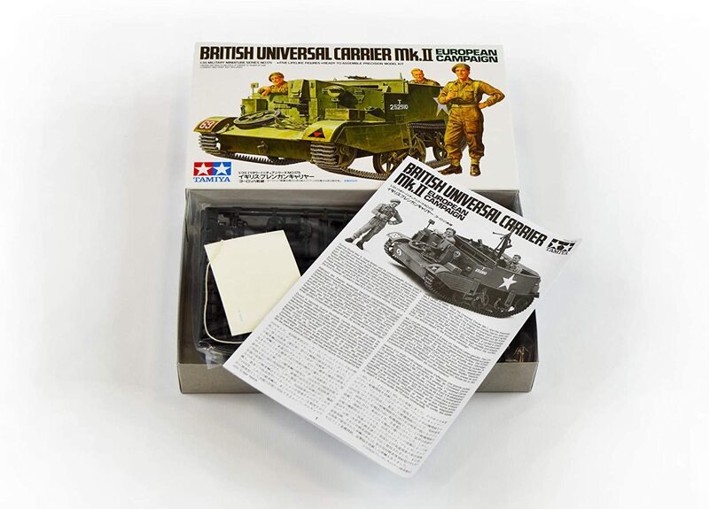 

Tamiya 1/35 MM #175 British Armoured Tracked Vehicle Universal Carrier Mk.II European Campaign