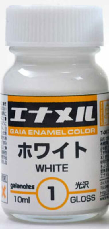 

Gaianotes Gaia Enamel Color (10ml) GE-001 White (Gloss)