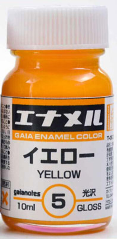 

Gaianotes Gaia Enamel Color (10ml) GE-005 Yellow (Gloss)