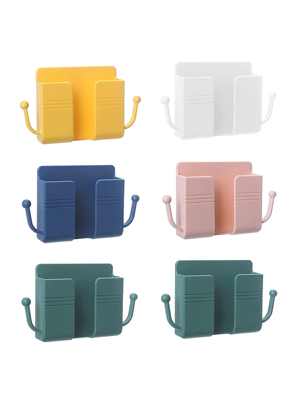 

Unspecified Aqoter Wall Mount Phone Holder, 6 Pieces, Multicolour