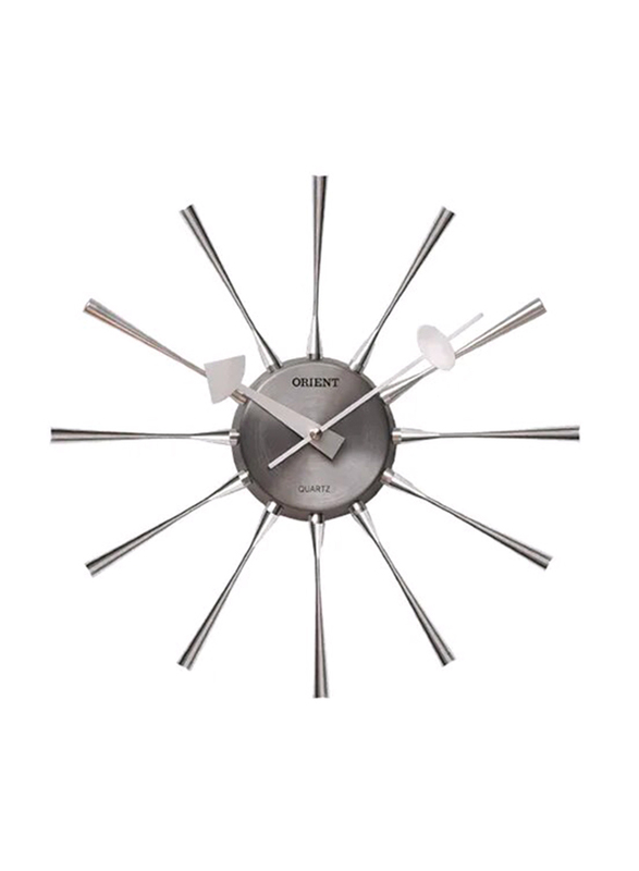 

Orient Rods Spider Wall Clock, Silver