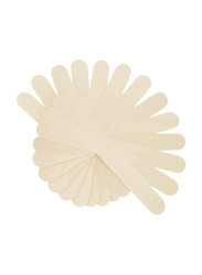 Rosymoment Wooden Stick Set, 50 Pieces, Beige