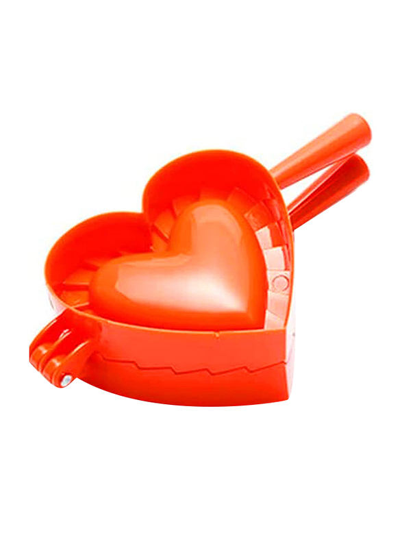 

Generic Heart Pie Mold Pastry Crimpers Tool, Red
