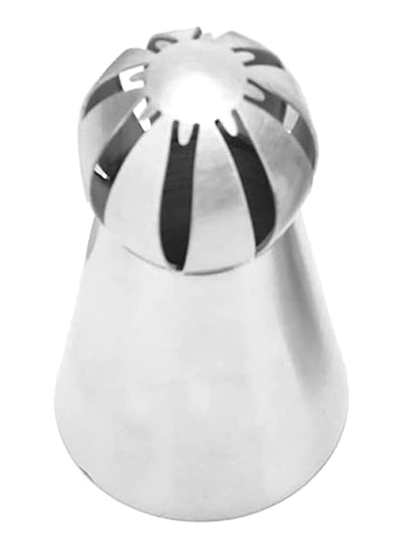 

Generic Stainless Steel Russian Piping Ball Tip Frosting Icing Piping Nozzle, Silver