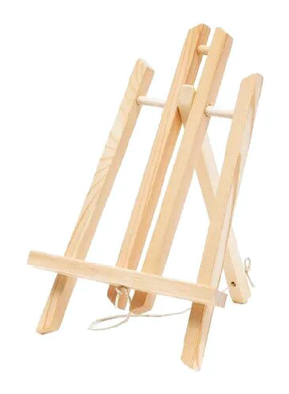 

In House Canvas Wooden Mini Stand, 30cm, Beige