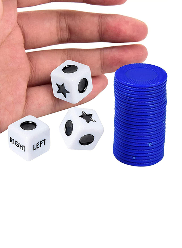 

Generic Whyqq Left Right Center Dice Game English Version