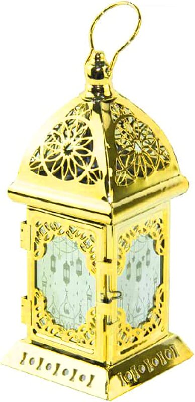 

generic Ramadan lantern with led And Ramadan Music lantern 22H x 10W CM light lamp decoration hanging lantern decor for home Ramadan decorations