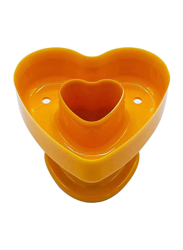 

Generic Heart Shape Donut Mould Pastry Cutter, Orange
