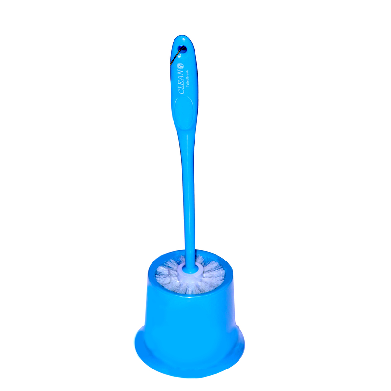 

Cleano Toilet Brush with Holder, Blue
