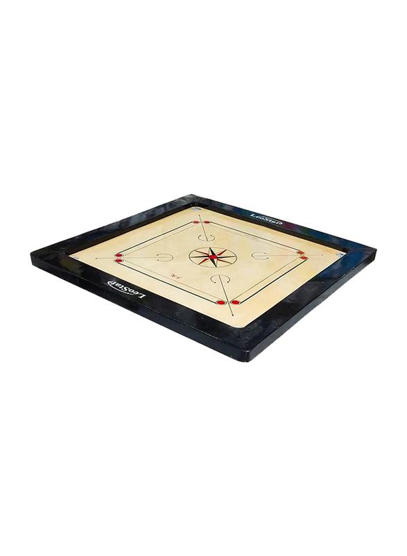 

Leostar Carom Board with Coins and Striker, 36 x 36-inch, Brown
