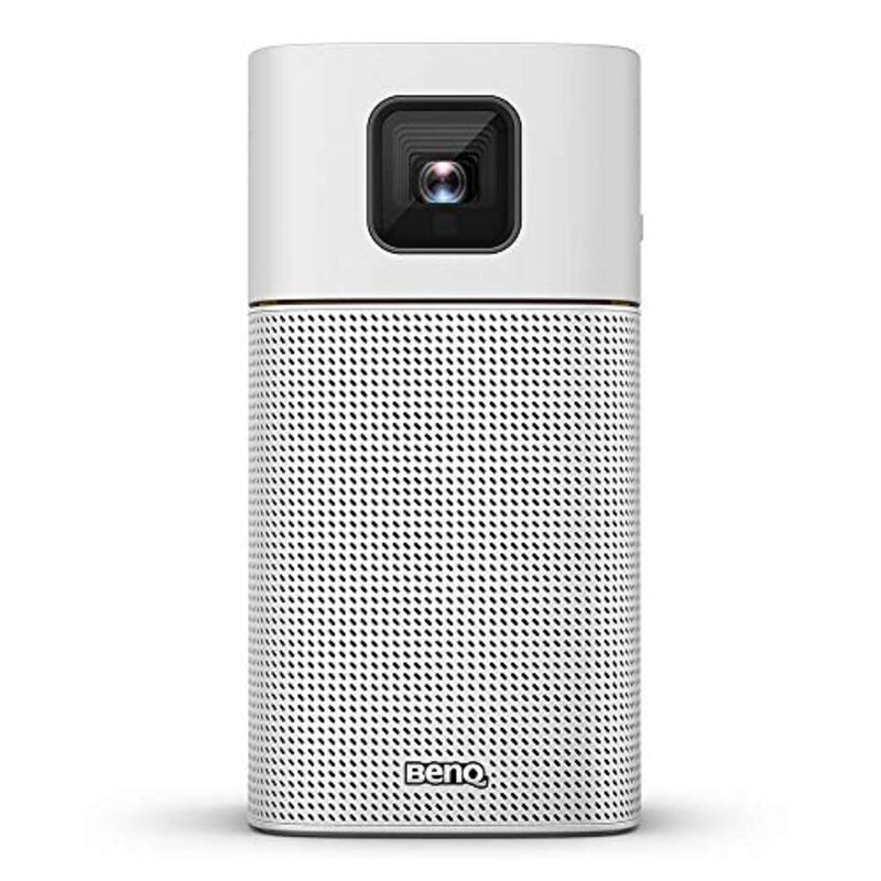 

BenQ GV1 Wireless 200 Lumen DLP Mini Portable Projector with 5W Bluetooth Speaker & 3Hr Battery, White