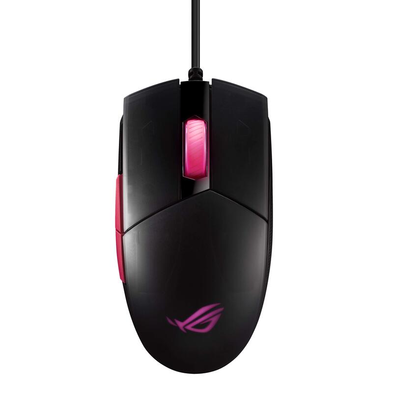 

Asus P512 ROG Strix Impact II Electro Punk Gaming Mouse, Black