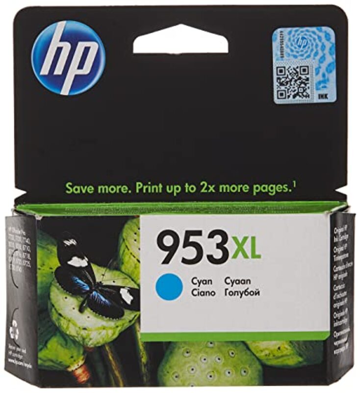 

HP 953XL Cyan High Yieldcyan Original Ink Cartridge