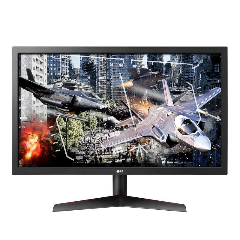 

LG 23.6-inch UltraGear Full HD Gaming Monitor, 24GL600F, Black