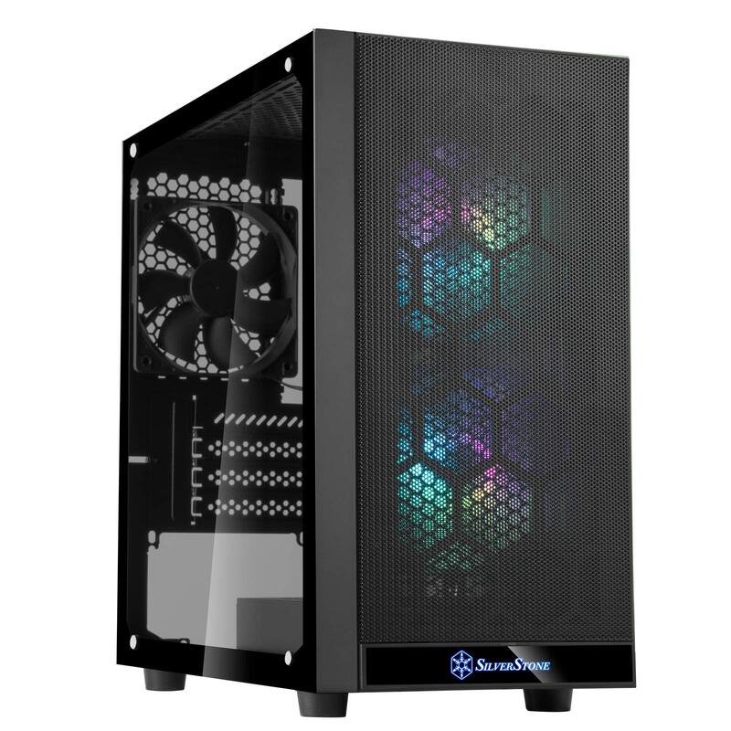 

Silver Stone PlayStation 15 Pro Compact ATX Chassis with Exceptional Cooling Capability Motherboard, SST-PS15B-PRO, Black