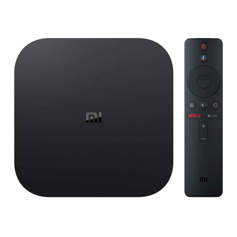 

Xiaomi Mi Box S with 4K HdR Android TV Streaming Media Player Google Assistant Remote, Black