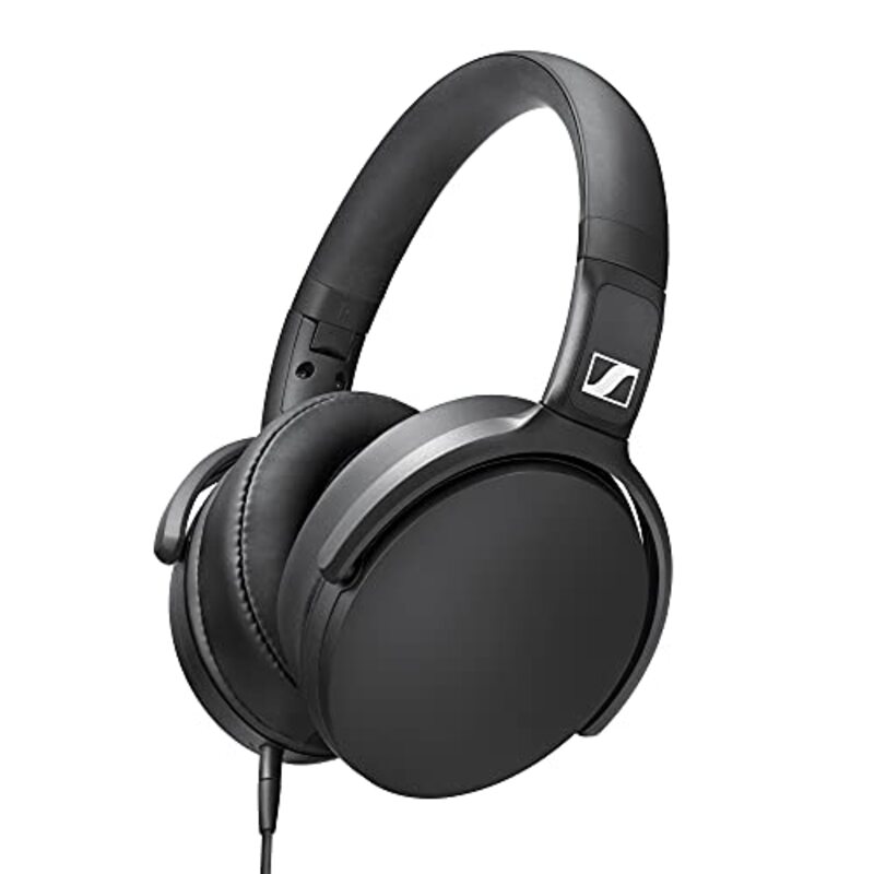 

Sennheiser HD400S Wired Over-Ear Headphones with Mic, Black
