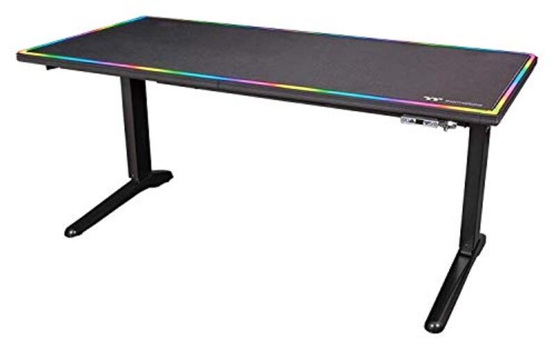 

Thermaltake GD-LBS-BRHANX-01 TT Gaming Computer Desk, Black