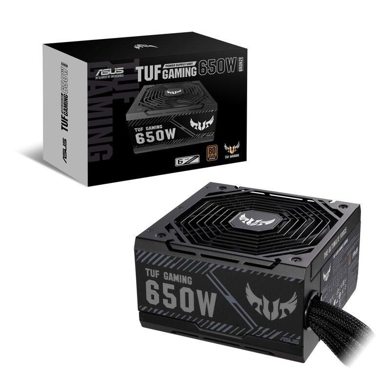 

Asus TUF Gaming 650W Bronze Power Supply, Black