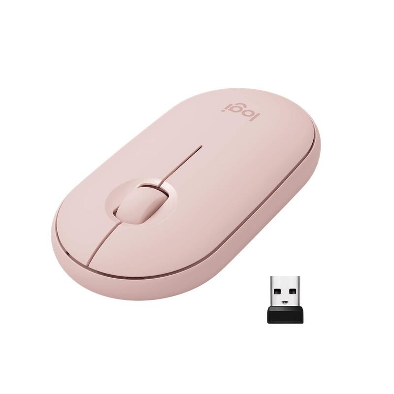 

Logitech Pebble M350 Bluetooth Optical Mac Mouse, Rose