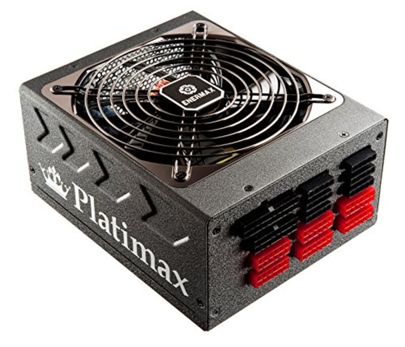 

Enermax Platimax Full Modular Power Supply, 1350W, EPM1350EWT, Black