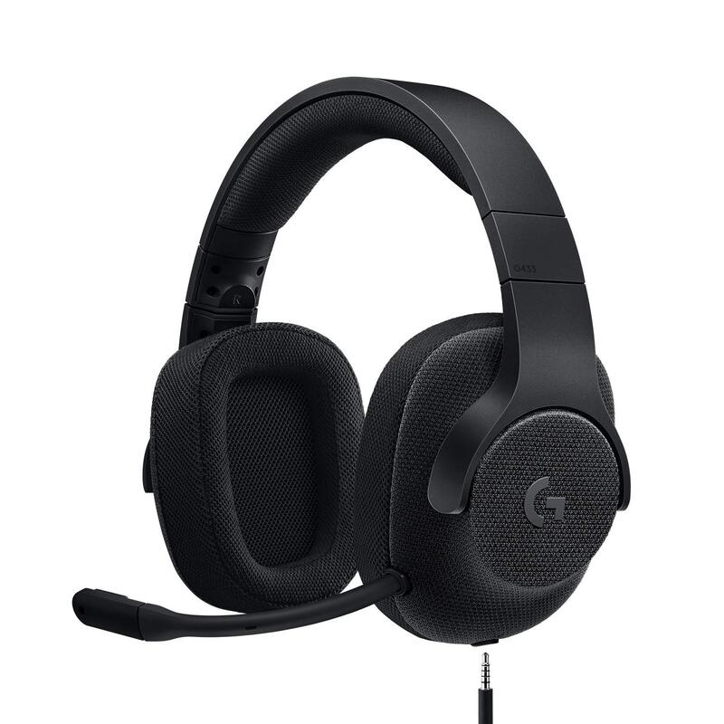 

Logitech G433 7.1 Wired Gaming Headset with DTS Headphone, Black