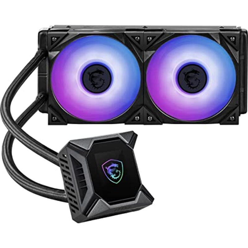 

MSI MPG Core Liquid K240 AIO CPU Liquid Cooler, Black