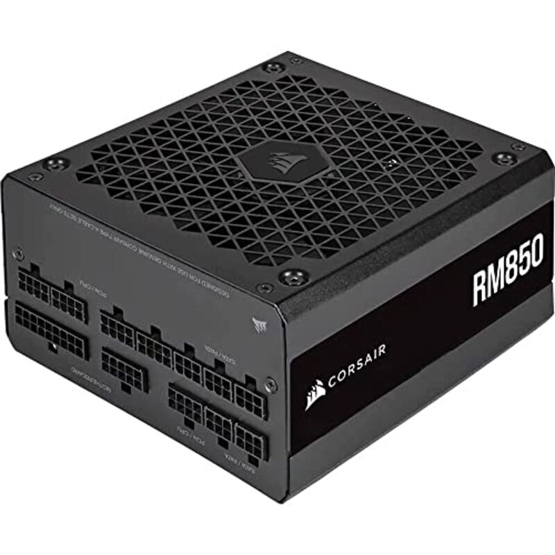 

Corsair RM850 80 Plus Gold Fully Modular Power Supply, Black