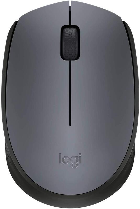 

Logitech M170 Wireless Optical Computers Mouse, Grey