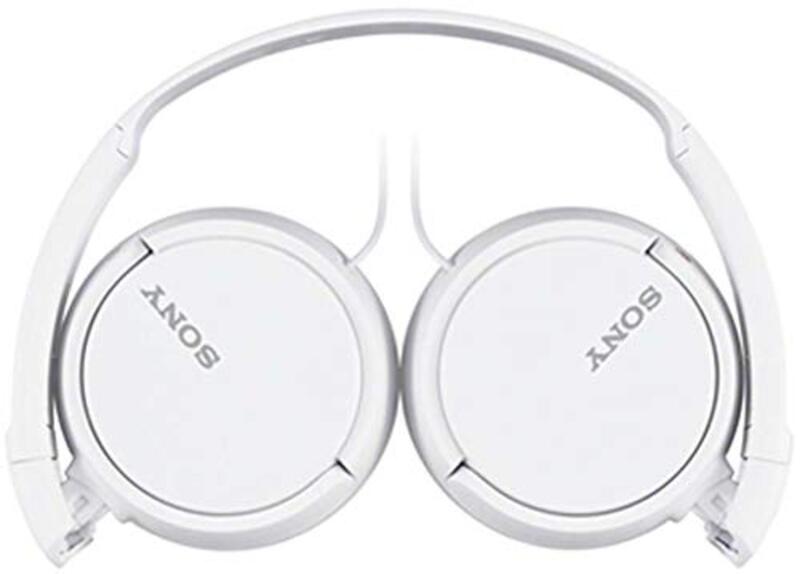 

Sony MDR-ZX110AP Extra Bass Wired On-Ear Headset, White