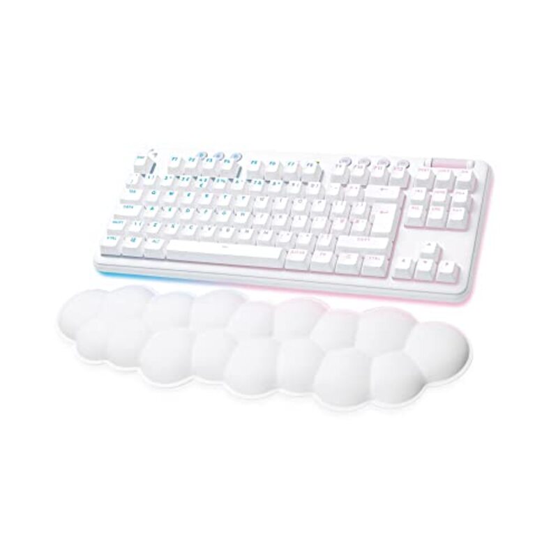 

Logitech G G715 RGB Wireless Mechanical Gaming Keyboard for PC, White