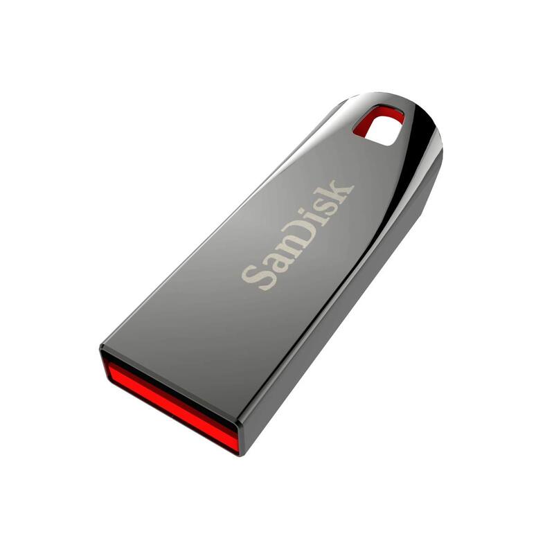 

SanDisk 64GB Cruzer Force USB 2.0 Flash Drive, Silver