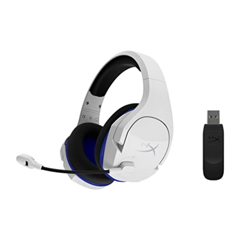 

HyperX Cloud Stinger Core Wireless Headset for Desktops, Medium, HHSS1C-KB-WT/G, White