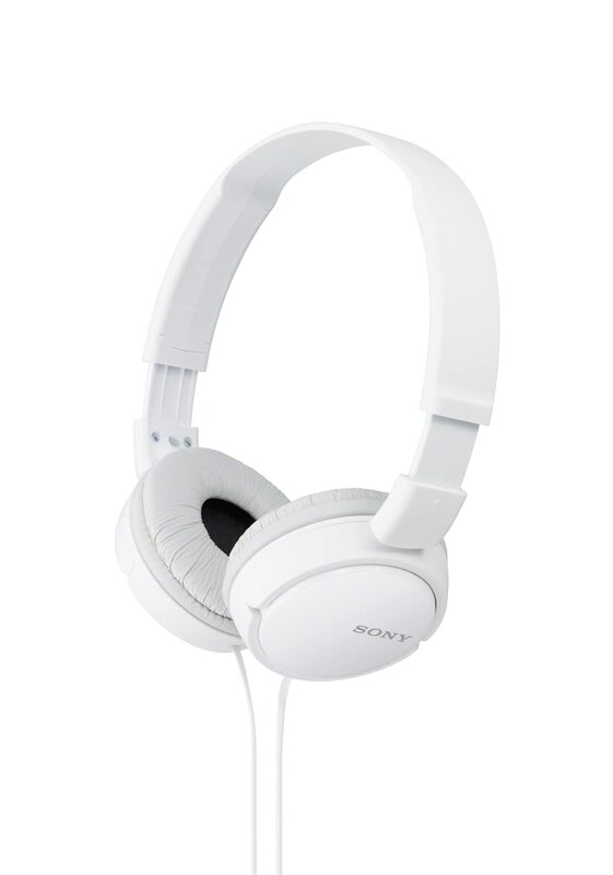 

Sony MDR-ZX110/WC(AE) Wired On-Ear Headphones, White