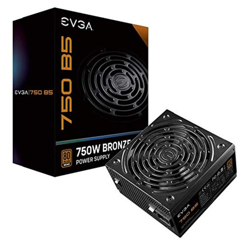 

Evga 750 B5 Fully Modular Power Supply, Black