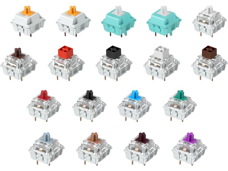 

Glorious Keyboard Switches, Multicolour