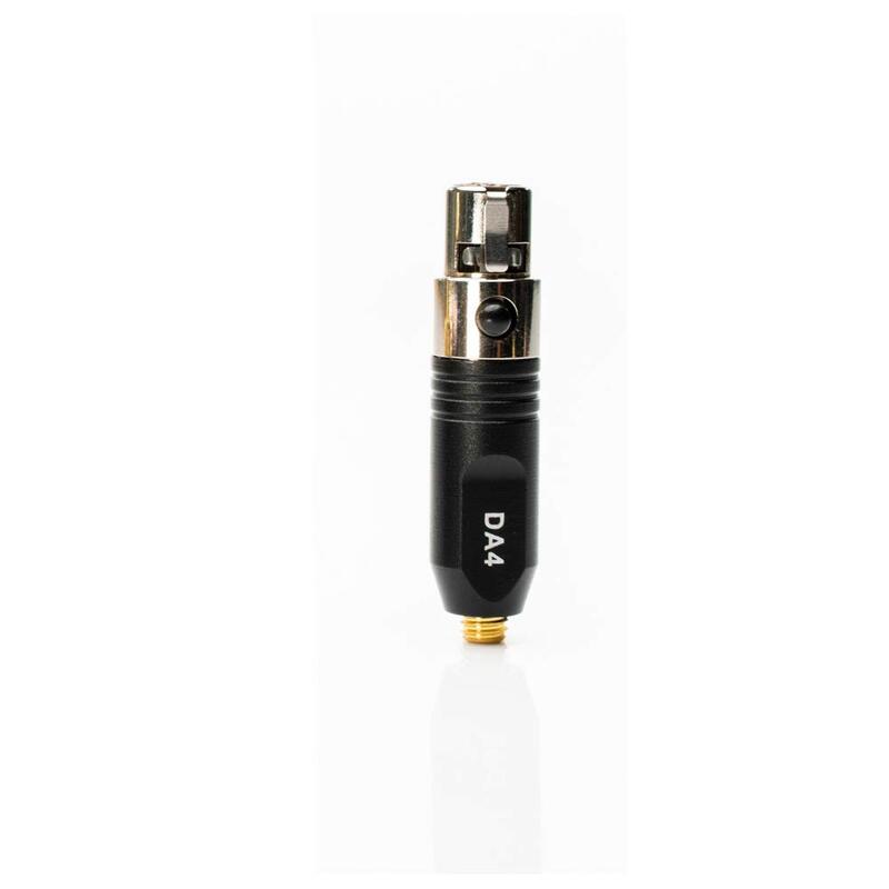 

Deity DA4 Wireless Lavailer Microphone Mircodot Adapter, Black