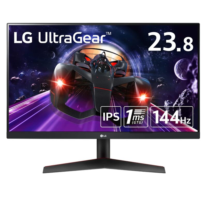 

LG 23.8-inch Frameless FHD Gaming Monitor, 24GN600-B, Black
