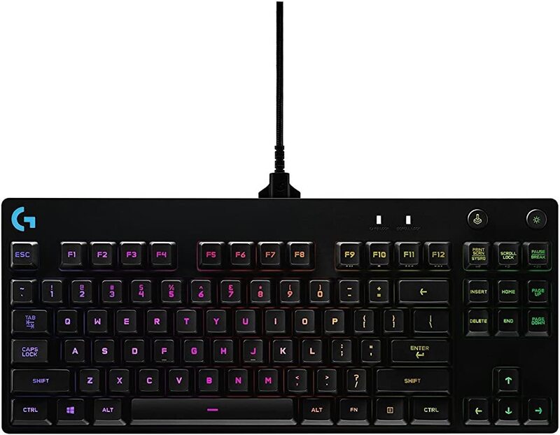

Logitech G Pro Mechanical Gaming Keyboard, Black