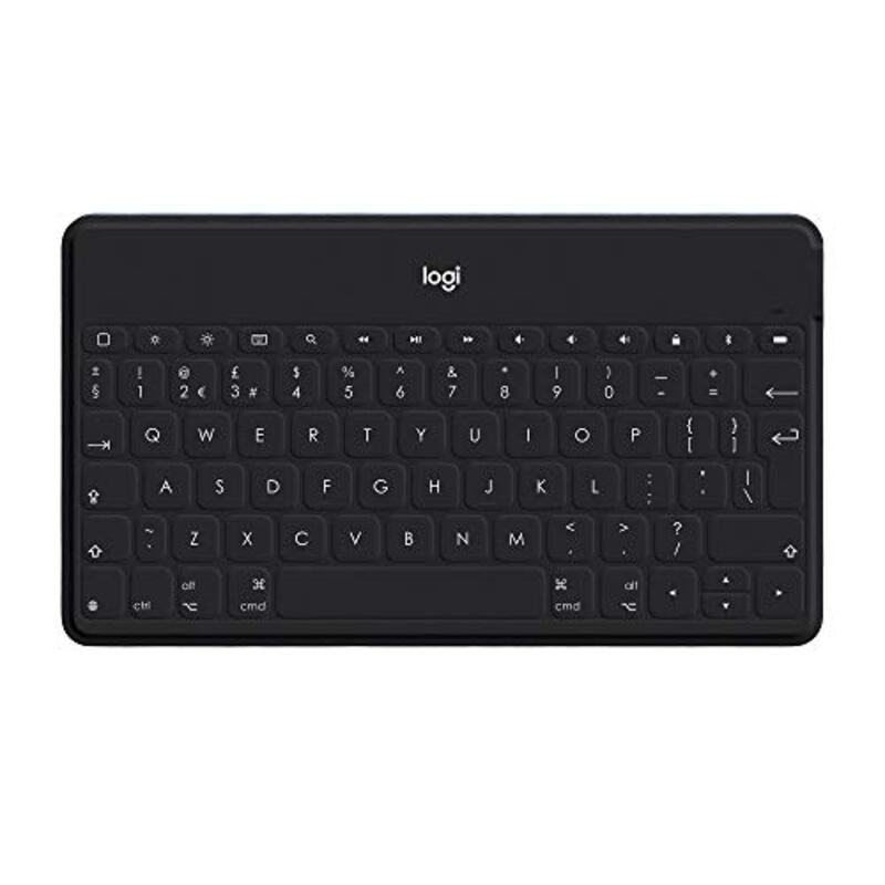 

Logitech Wireless Keys-To-Go Ultra-Portable English Keyboard, Black