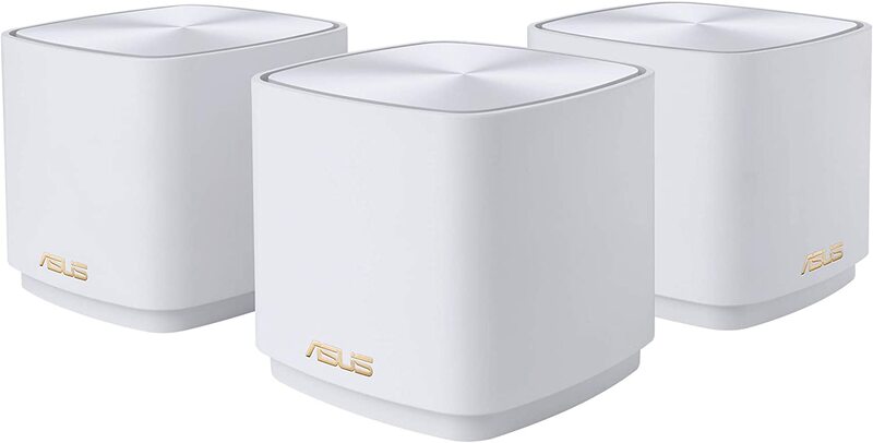 

ASUS Zenwifi Ax Mini Whole Home Dual Band Mesh Wifi 6 System, 3 Pack, White