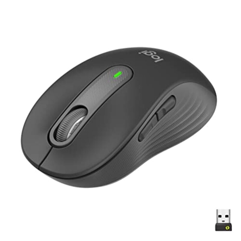 

Logitech Signature M650 Wireless Optical Mouse, Graphite