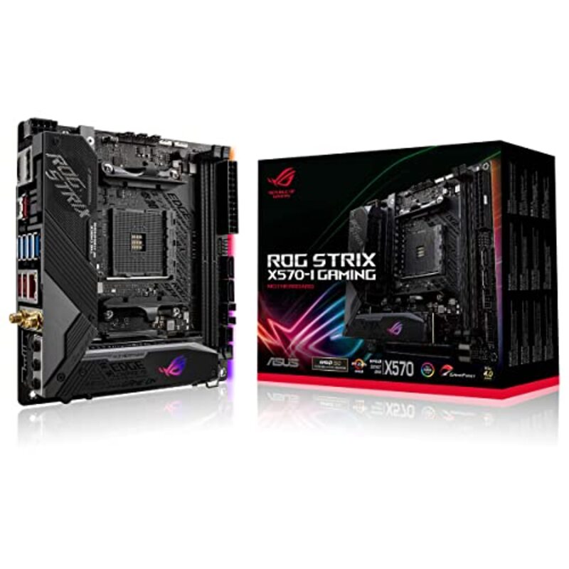 

ASUS ROG STRIX X570 Gaming AMD Mini ITX PCIe 4.0, Black