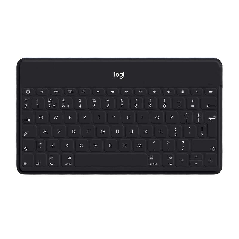 

Logitech Keys-To-Go Ultra-Portable Wireless English Keyboard, Black