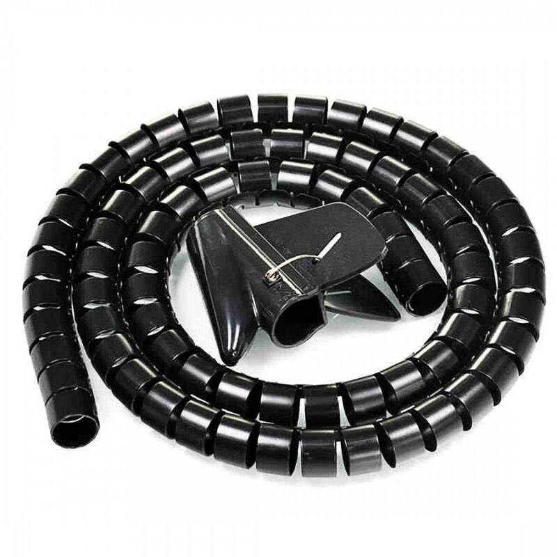 

Generic Cable Zipper Cord Organizer Wire Management, Black