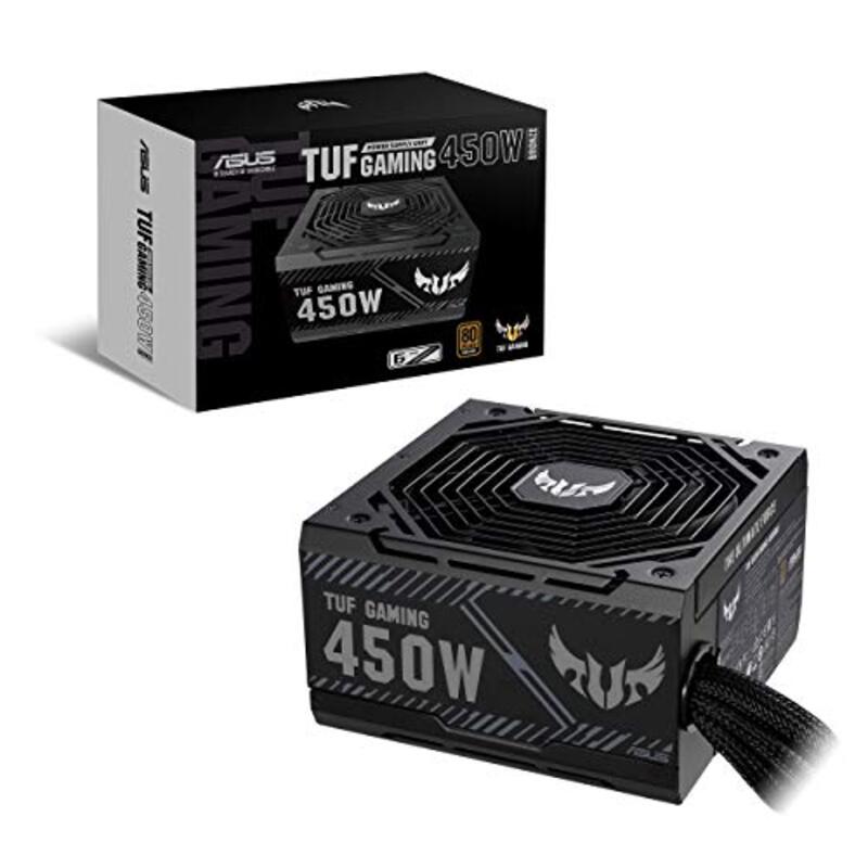 

ASUS 450W TUF Gaming Bronze PSU Leads in Durability, Black