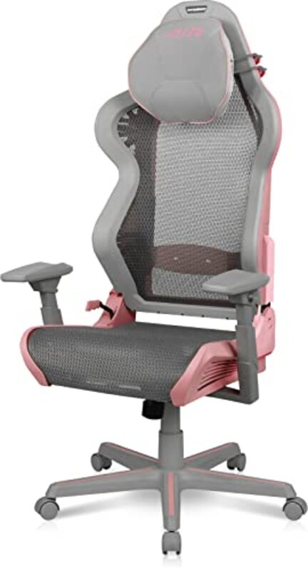 

DXRacer Air Mesh Gaming Chair, Grey/Pink